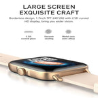 Bluetooth Smart Watch 1.7 Inch HD Fitness Tracker Watch with IP67 Waterproof