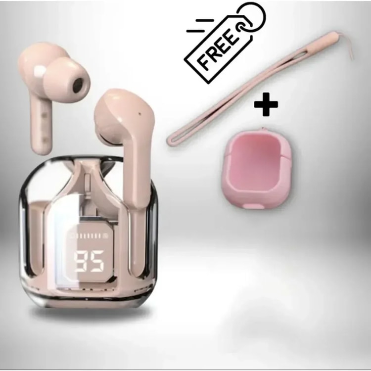 Bluetooth Earbuds Wireless Gaming Headsets Noise Cancelling Earphones with LED Display & Microphone for Sports and Gam