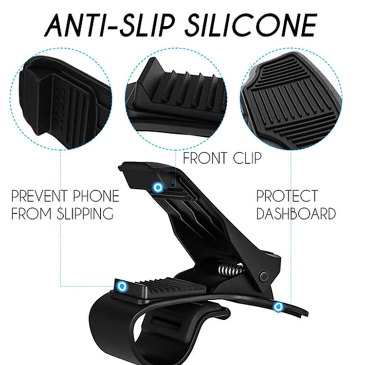 Car Dashboard Phone Holder Mount Mobile Clip Stand