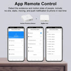 Smart Home Motion Sensor with Luminance and Distance Detection