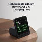 Qingping Air Detector Pro, Smart Home Touch Screen Monitor for CO2, PM2.5, Temperature & Humidity