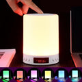 3-in-1 Bluetooth Touch Lamp Portable Speaker & Alarm