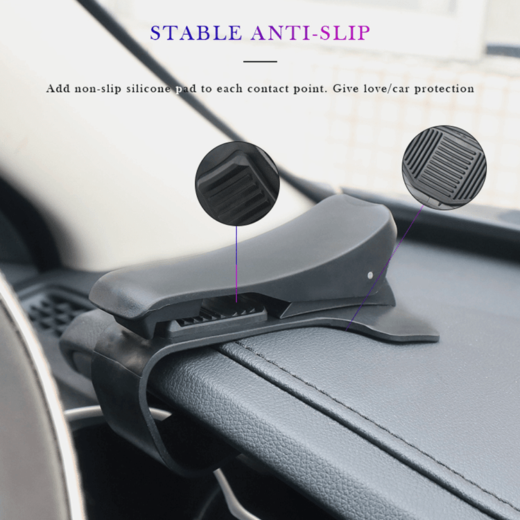 Car Dashboard Phone Holder Mount Mobile Clip Stand